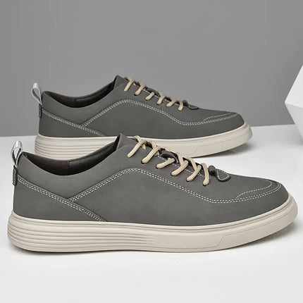 Riviera Italian Leather Sneakers, men's casual sneakers, stylish and comfortable everyday footwear for walking and travel.