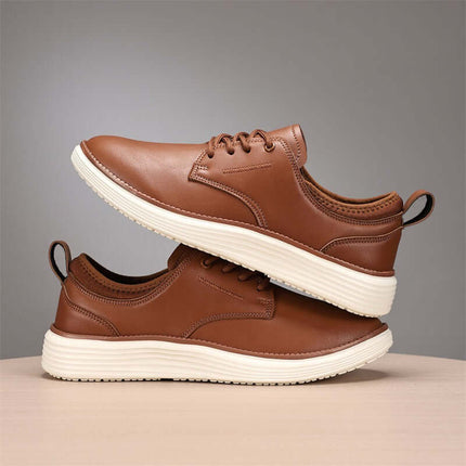 Ruvano Leather Sneakers: Men's casual sneakers offering comfort and style, perfect for everyday wear, walking, and travel. Shop now!