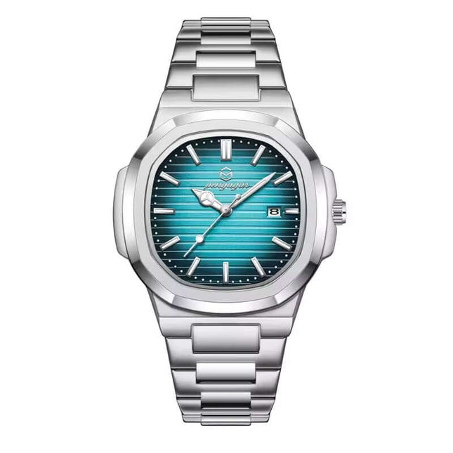 Siena 40 – Integrated Classic men's watch with modern refinement and clean architecture, featuring a 40mm stainless steel design.