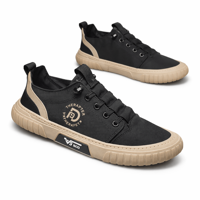 Street Core Urban Sneakers - men's casual sneakers for everyday walking. Comfortable, breathable, stylish, and lightweight footwear for travel.