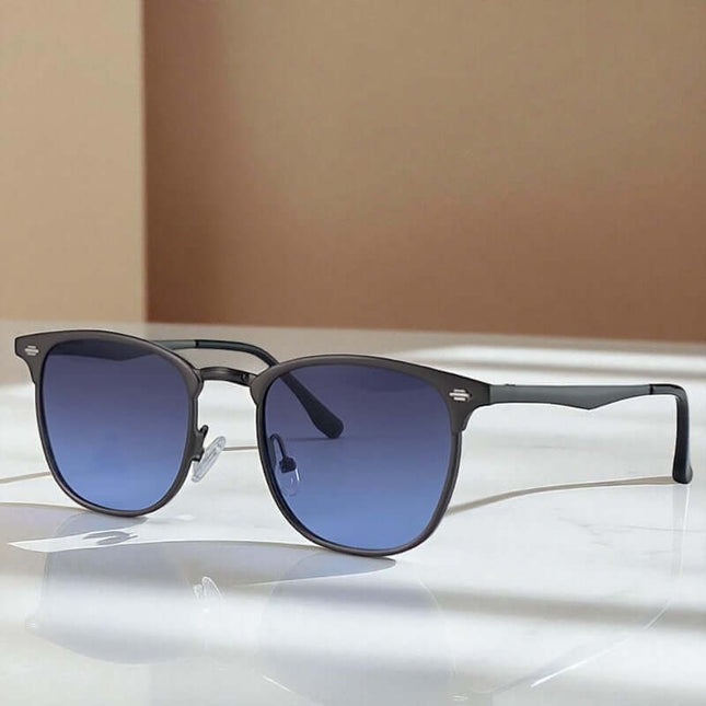 Vinton Retro Shades - men's UV protection polarized sunglasses for stylish eye safety during driving, travel, and outdoor activities.